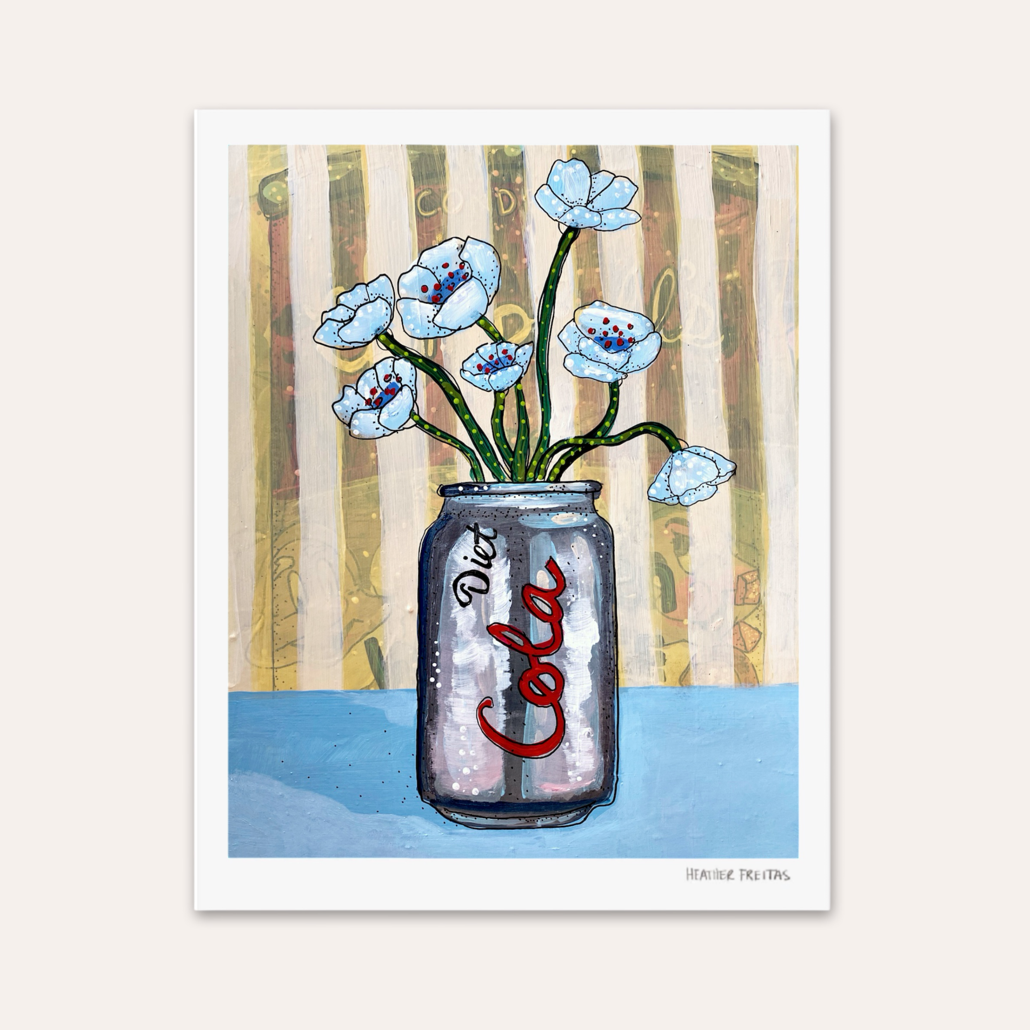 Diet Cola Bouquet Fine Art Print