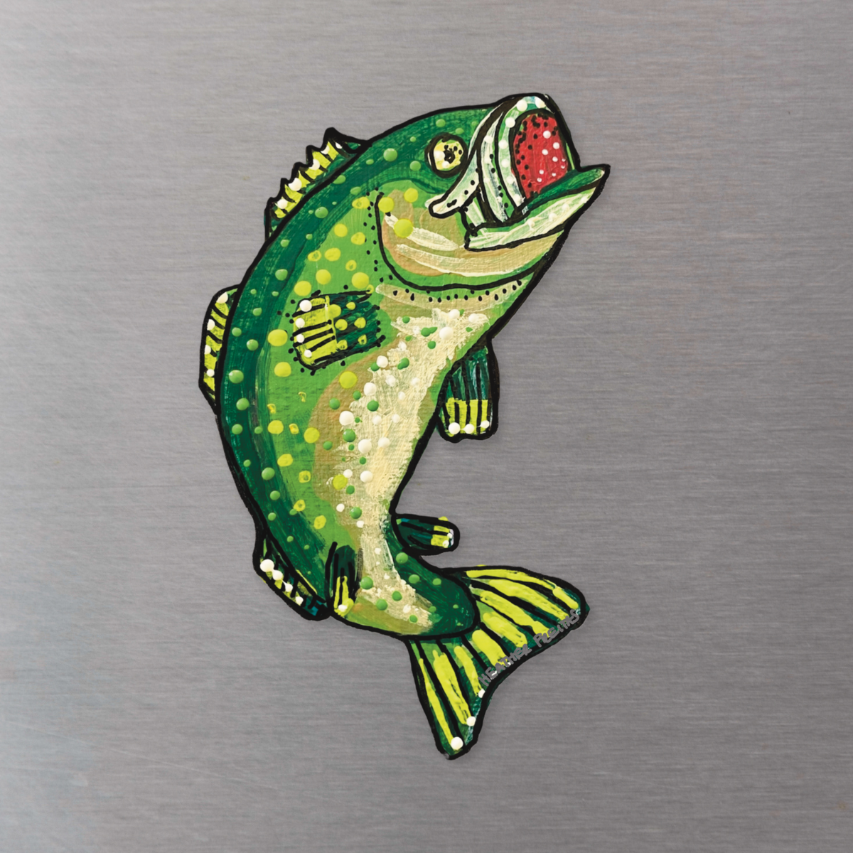 Bass Magnet ( Die-Cut )