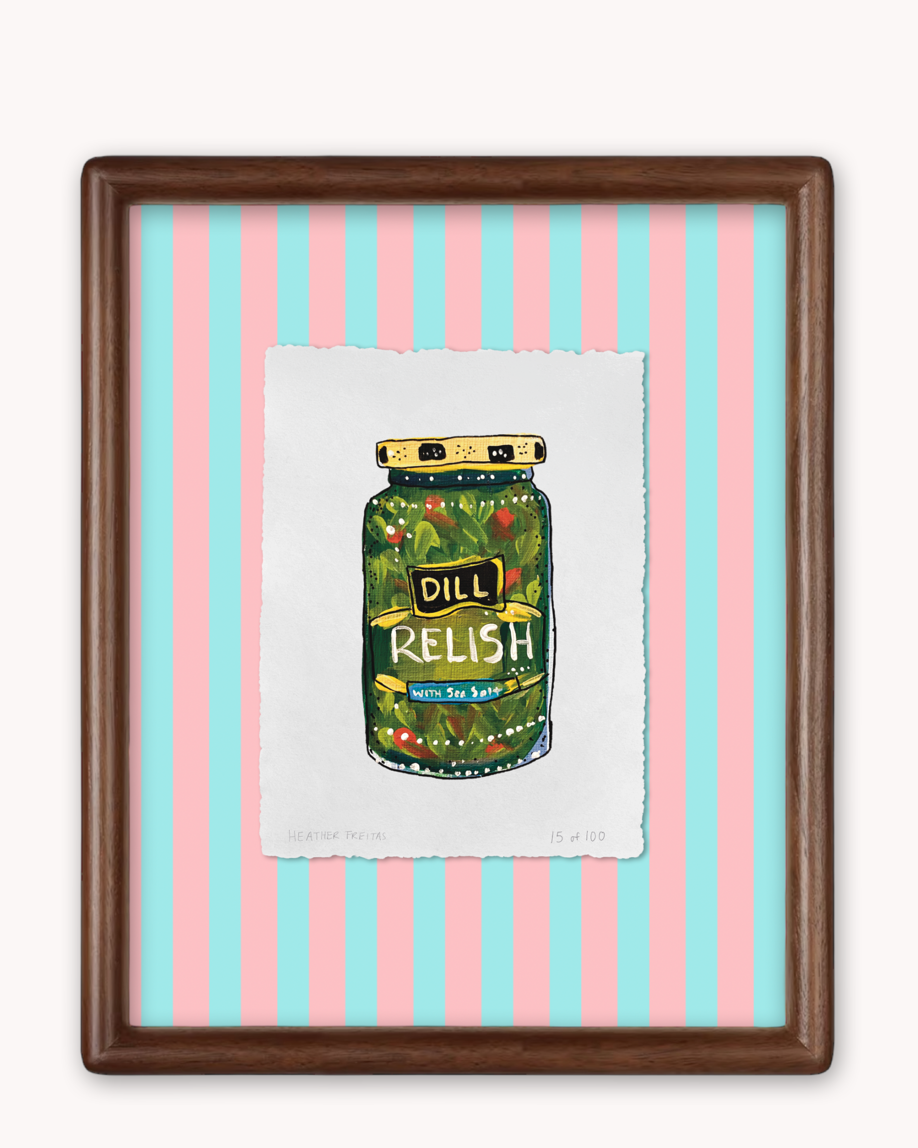 Relish Limited Edition Framed Print
