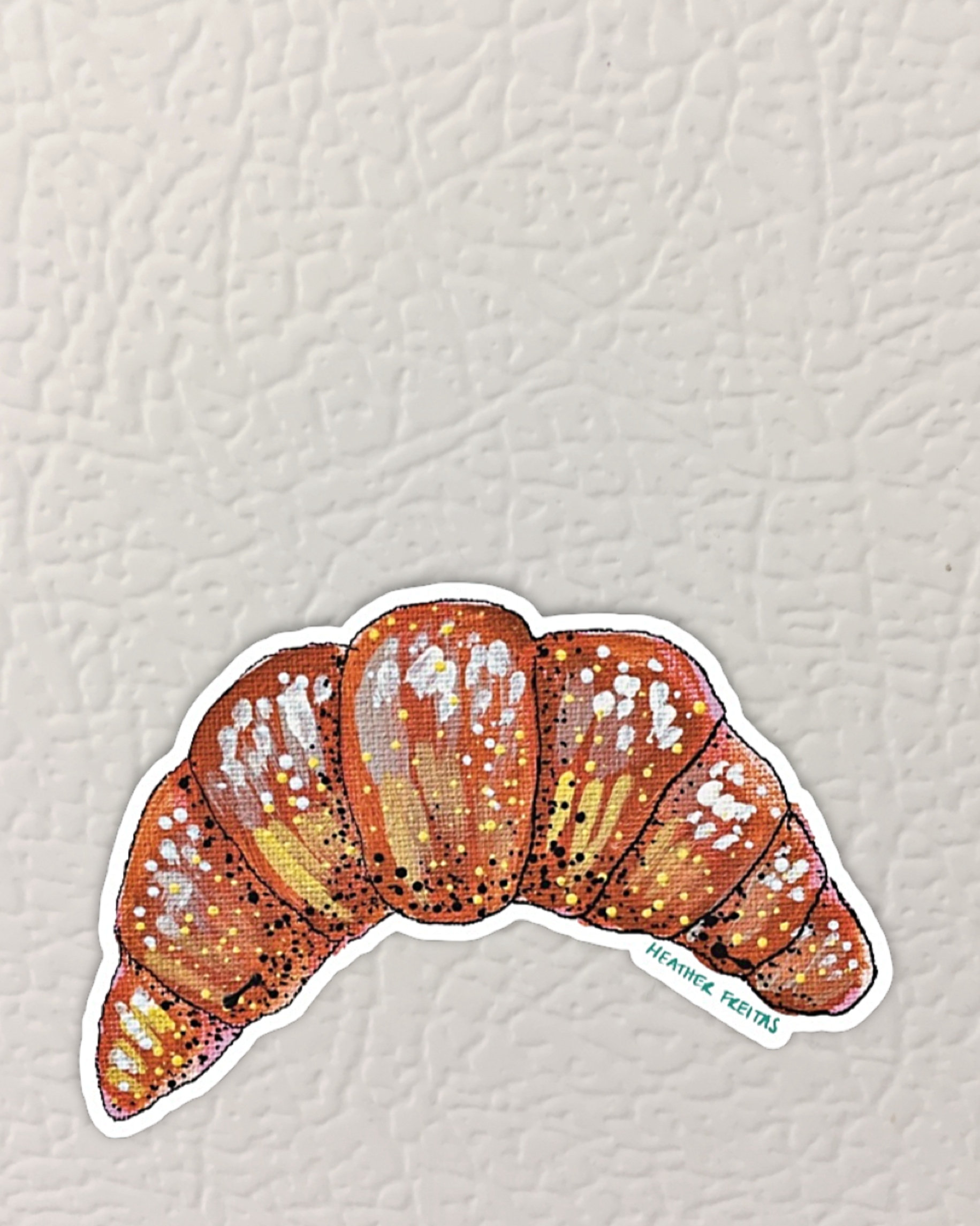 Croissant Magnet ( Die-Cut )