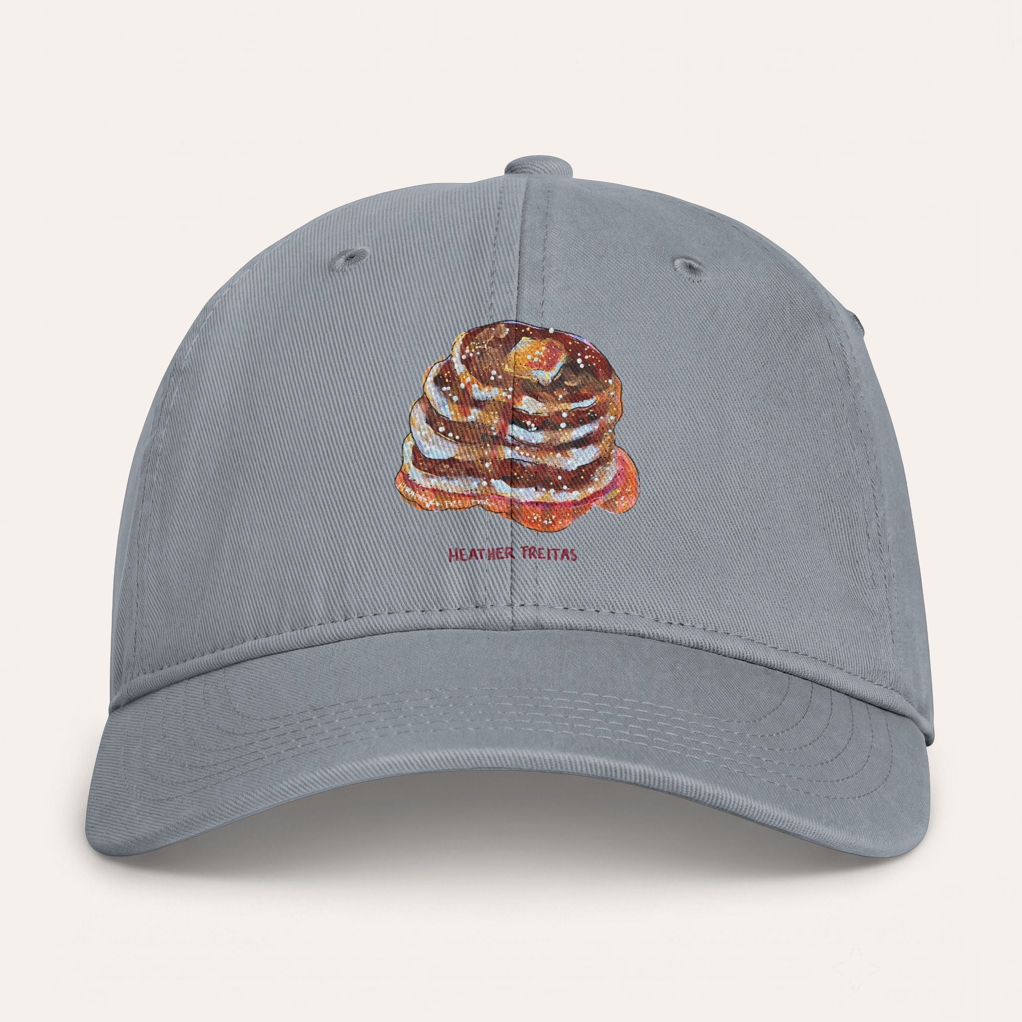 Pancakes Washed Cotton Cap