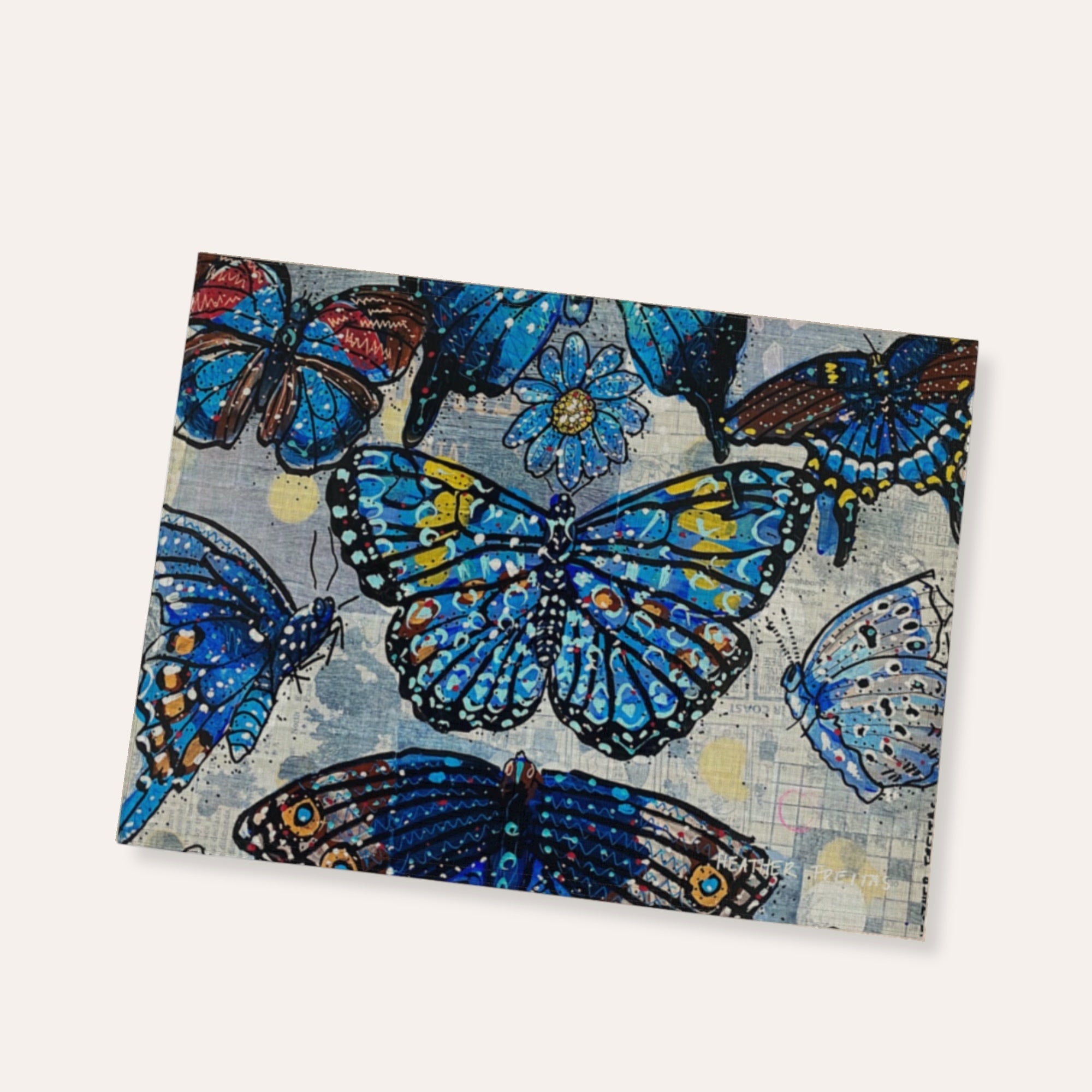 Butterfly Blue Placemat