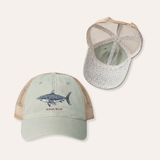 Great White Shark Women's Washed Mesh-Back Cap
