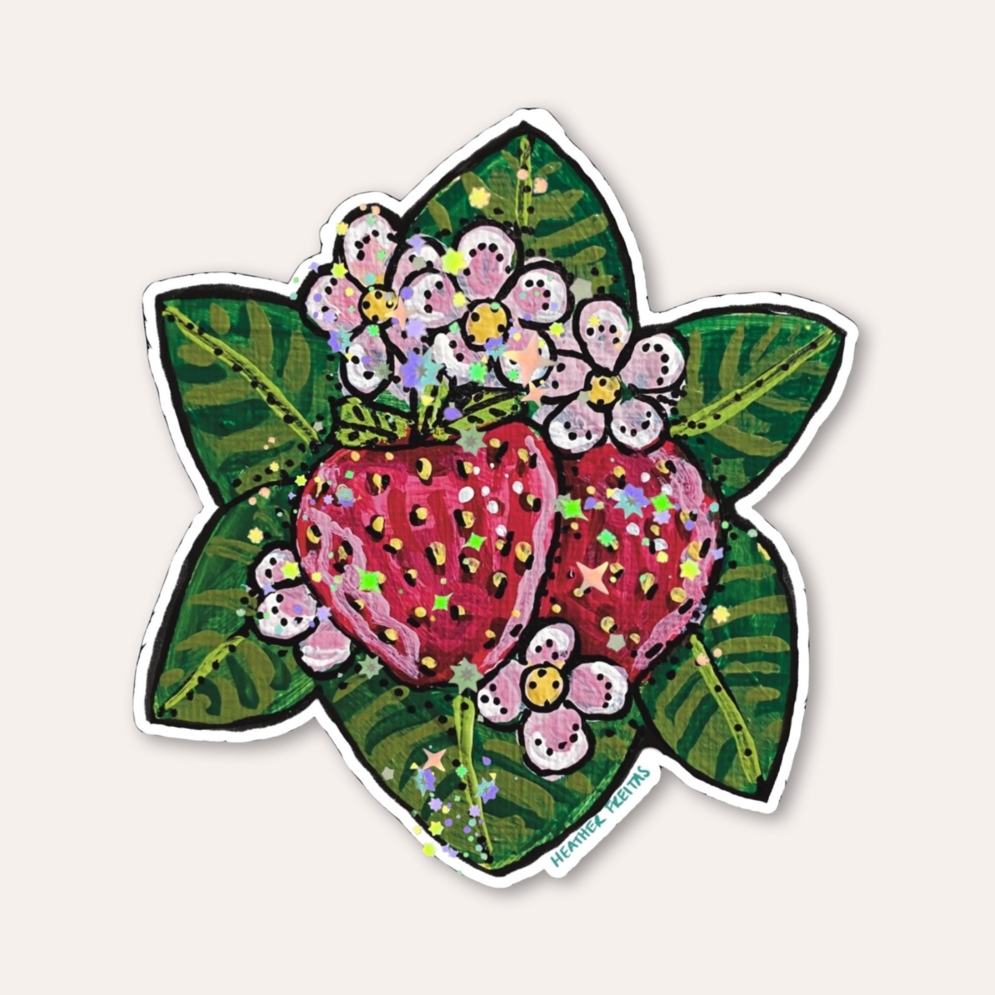 Strawberry Sticker