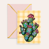 Cactus Fine Art Greeting Card