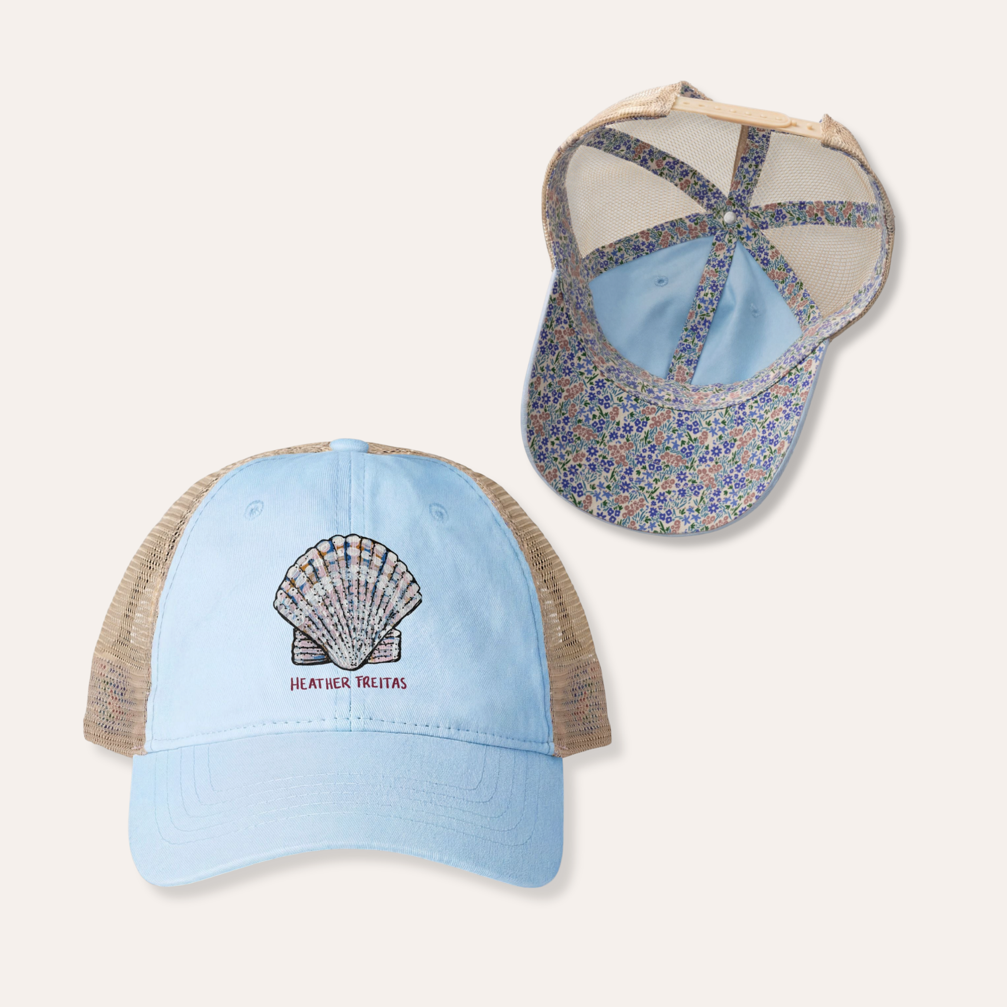 Shell Women's Washed Mesh-Back Cap