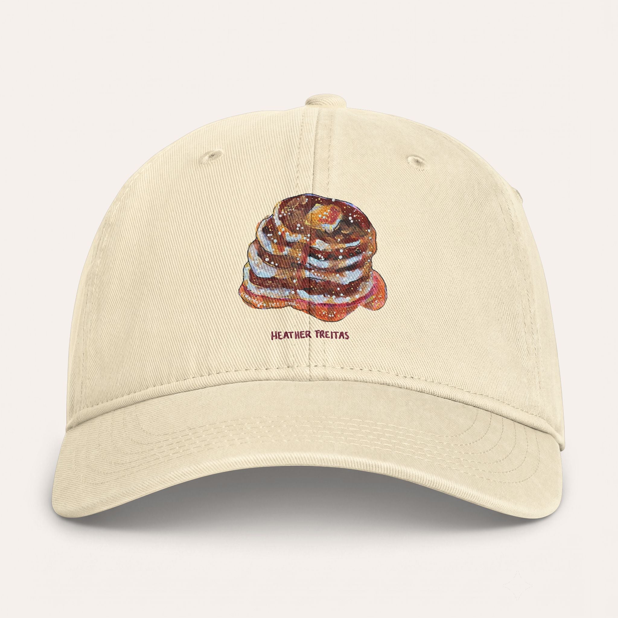 Pancakes Washed Cotton Cap