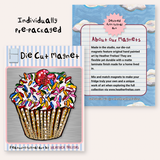 Cupcake Magnet ( Die-Cut )