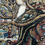 Root Chakra ( Fine Art Tapestry With Beaded Accents )