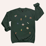 Breakfast Unisex Crew Neck Sweatshirt