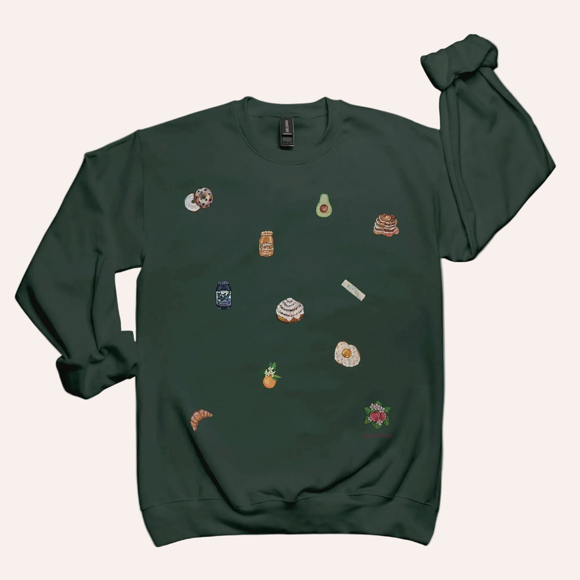 Breakfast Unisex Crew Neck Sweatshirt