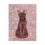 Havana Brown Cat Art Print