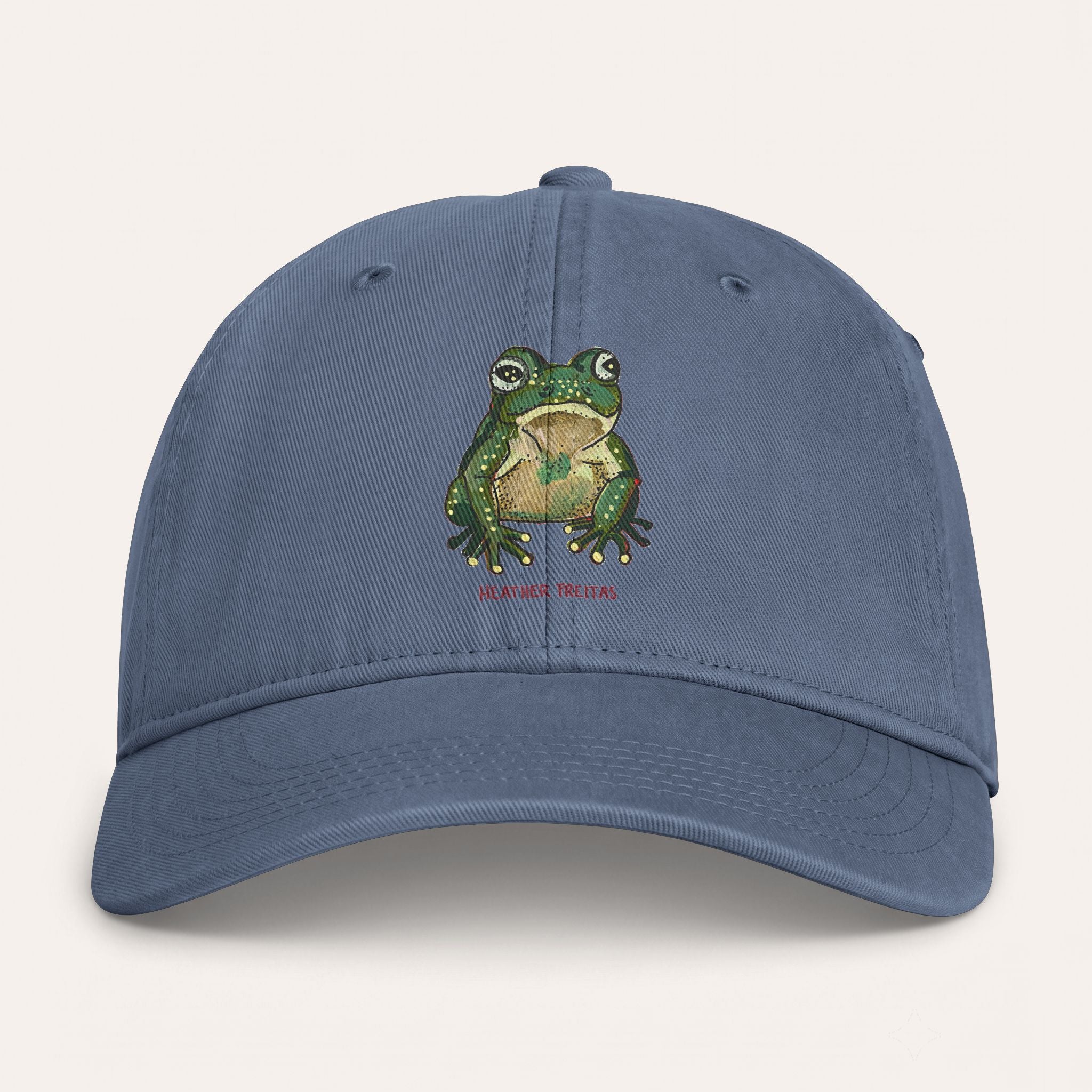 Frog Washed Cotton Cap
