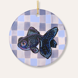 Black Moor Ceramic Ornament