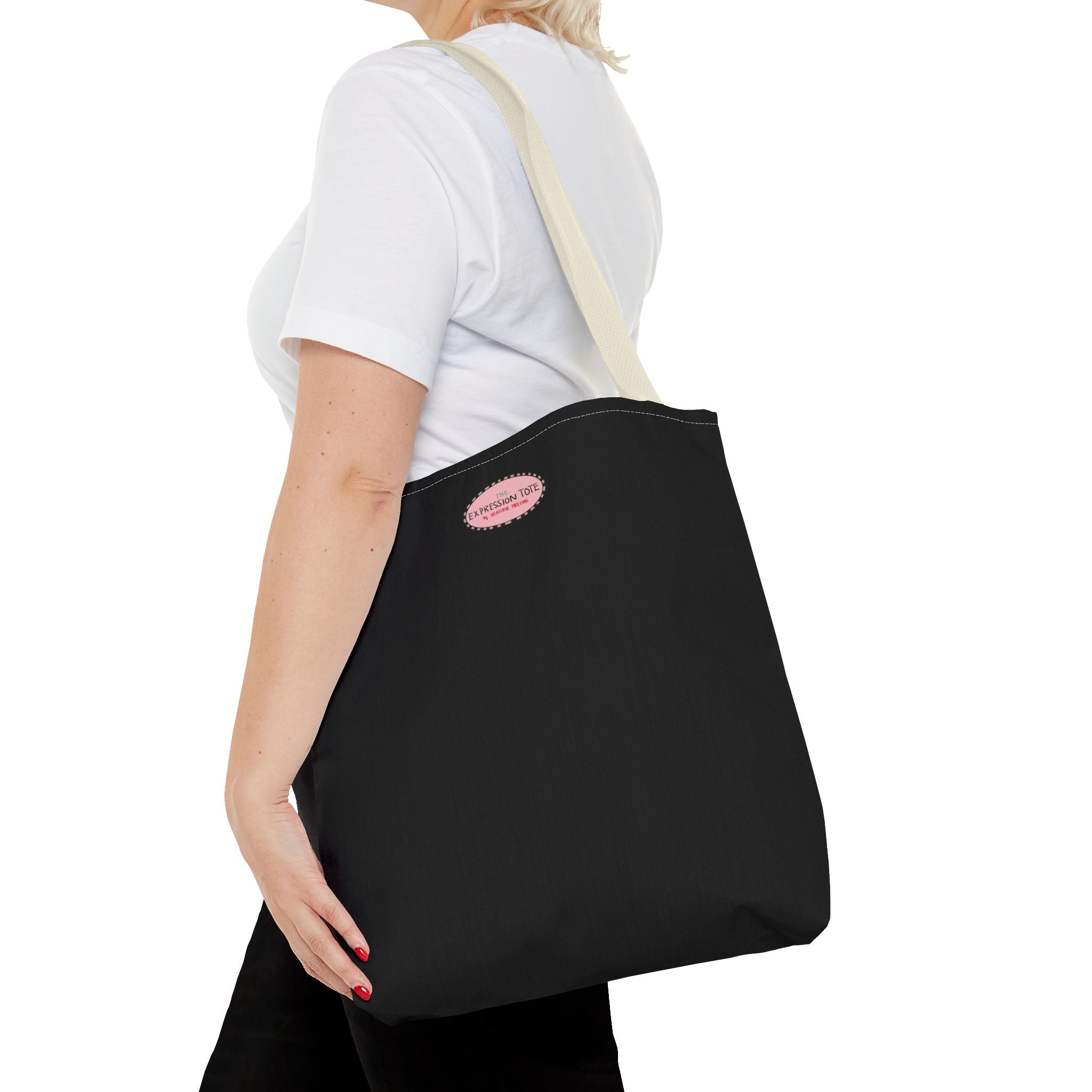 Black Basic Tote ( Unlined )