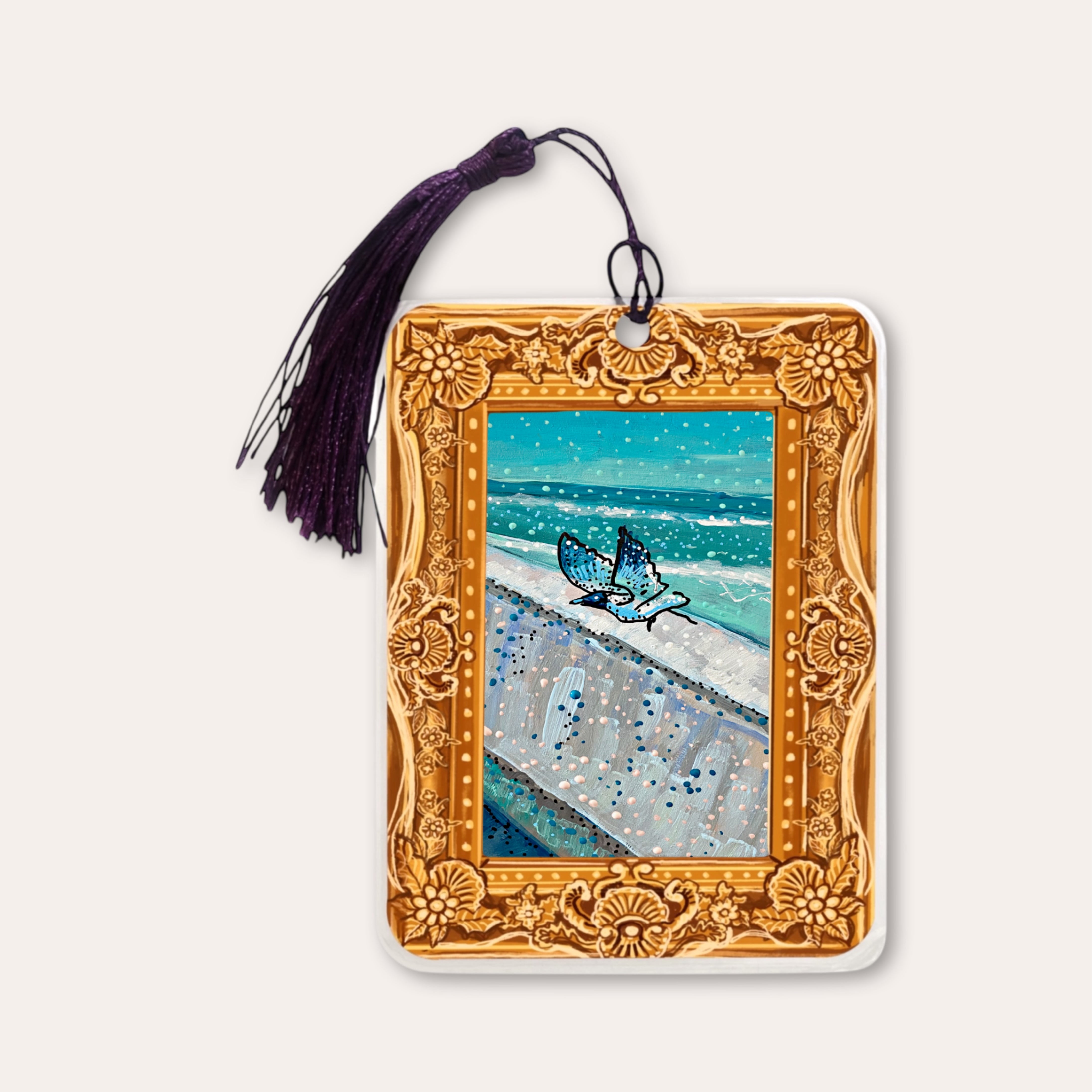 Ocean Breeze Fine Art Painting Bookmark