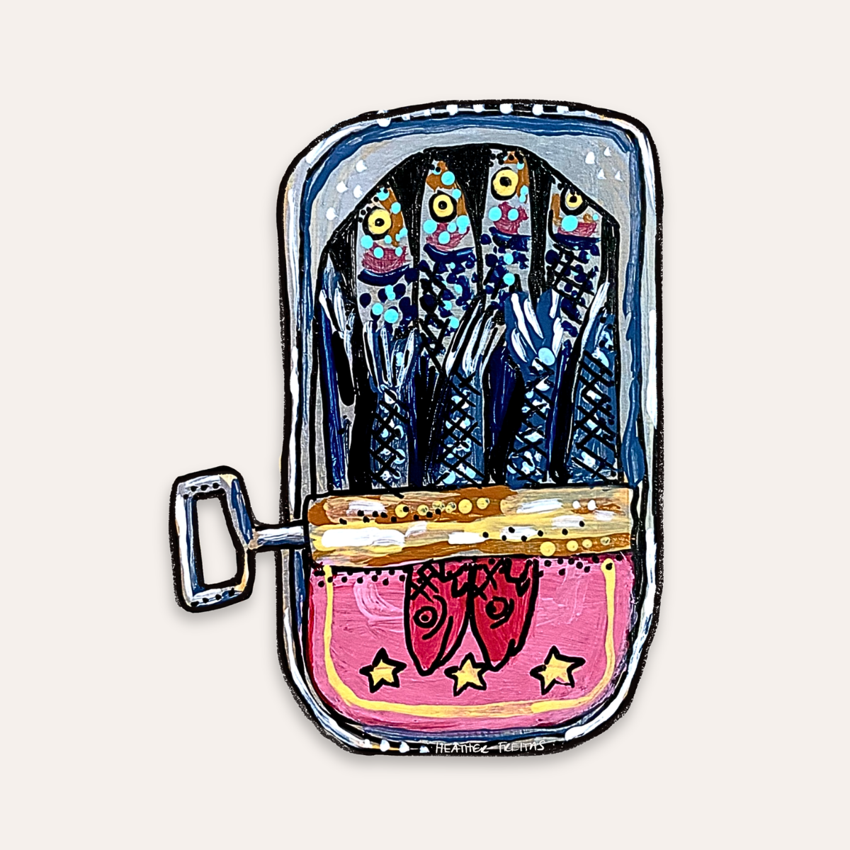 Sardines Sticker
