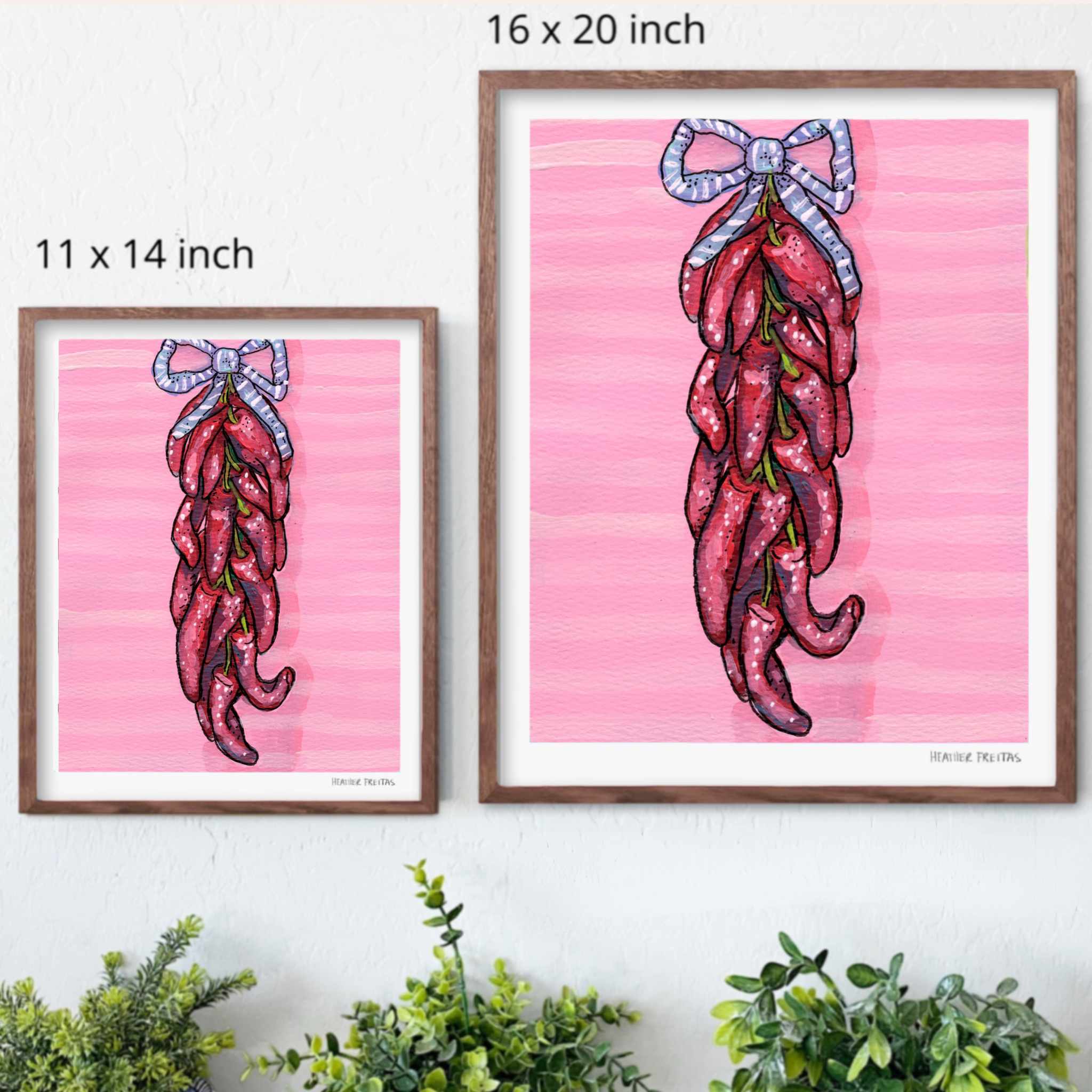 Dried Chilis Hand Signed Fine Art Print