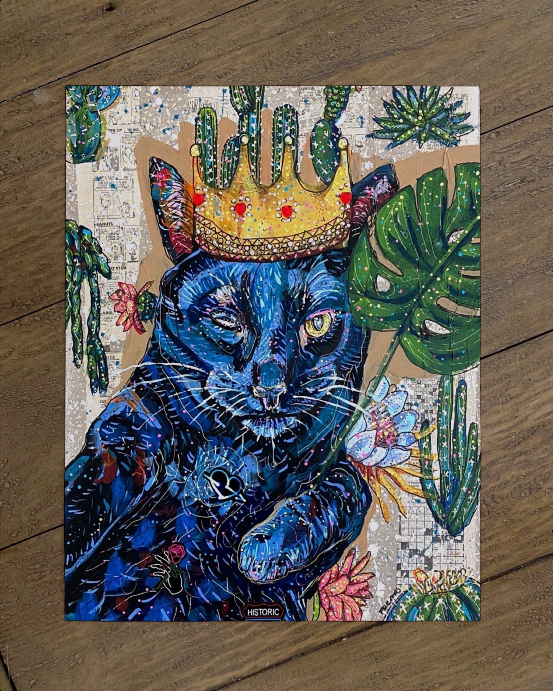 King Cat - Economy Print