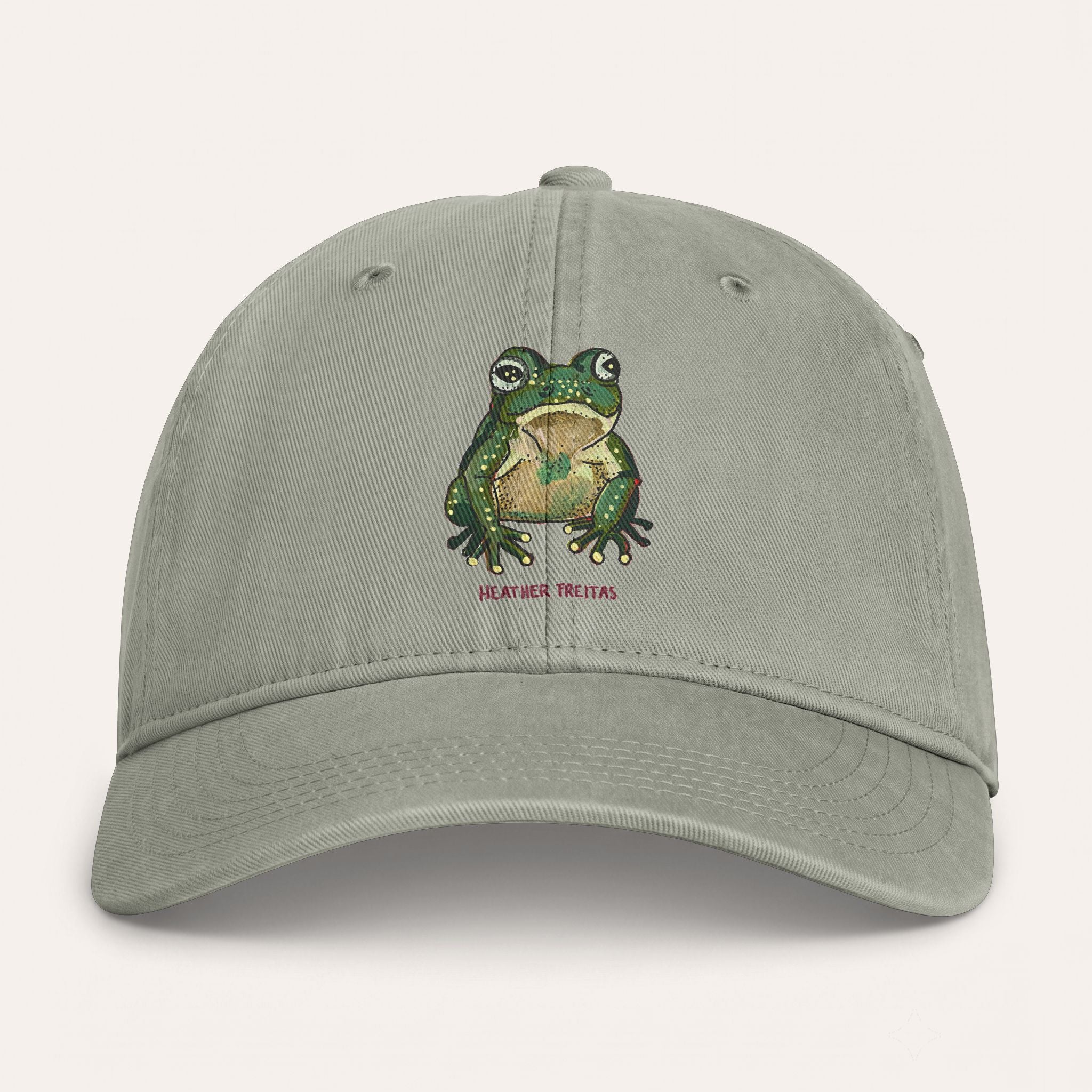 Frog Washed Cotton Cap