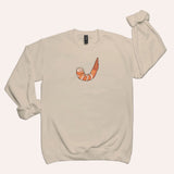 Shrimp Unisex Crew Neck Sweatshirt