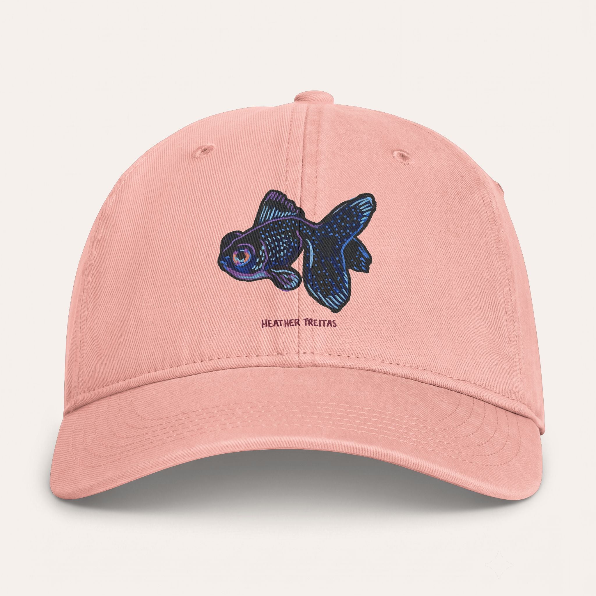 Black Moor Washed Cotton Cap