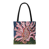 Starry Seahorse Tote Bag