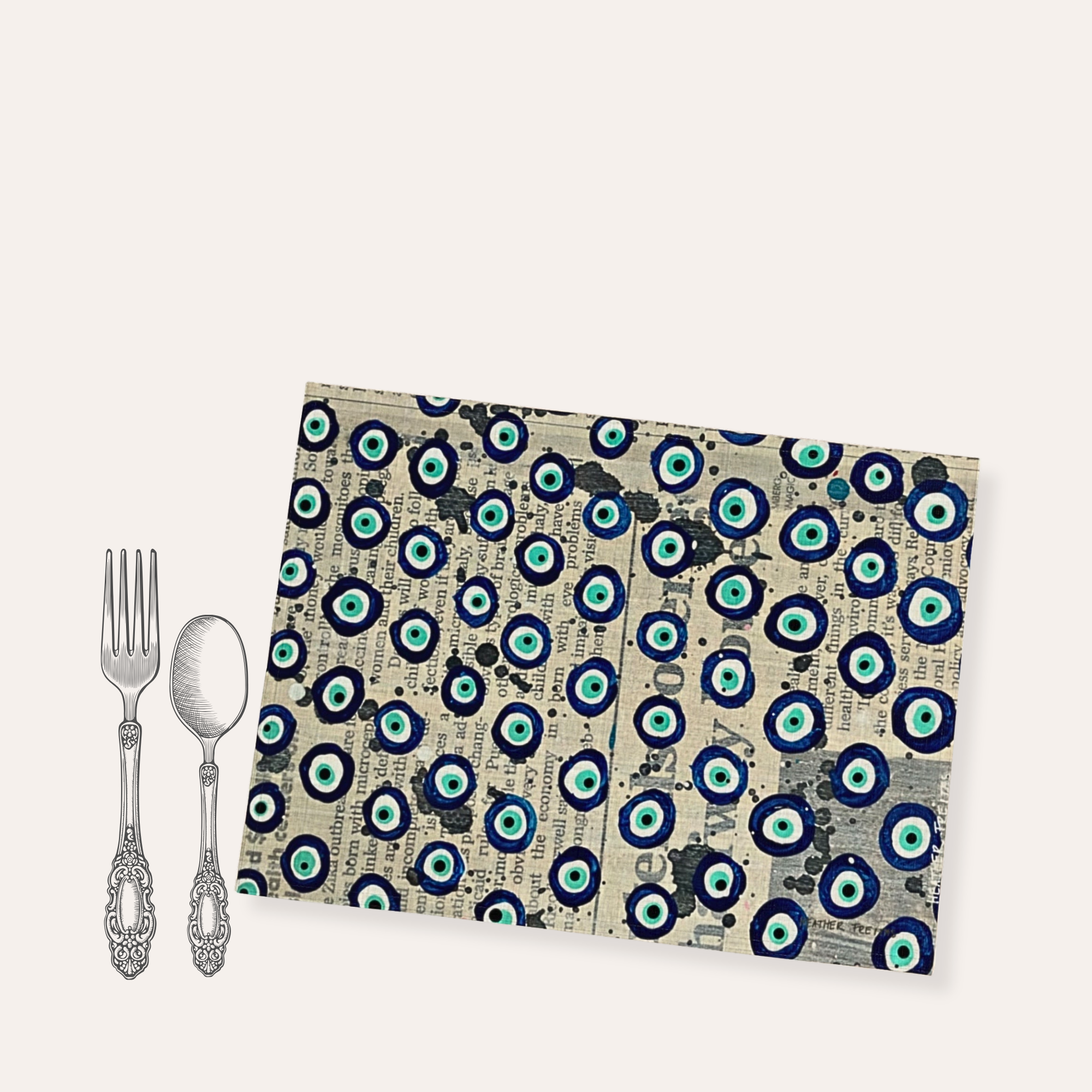 Evil Eye Energy Placemat