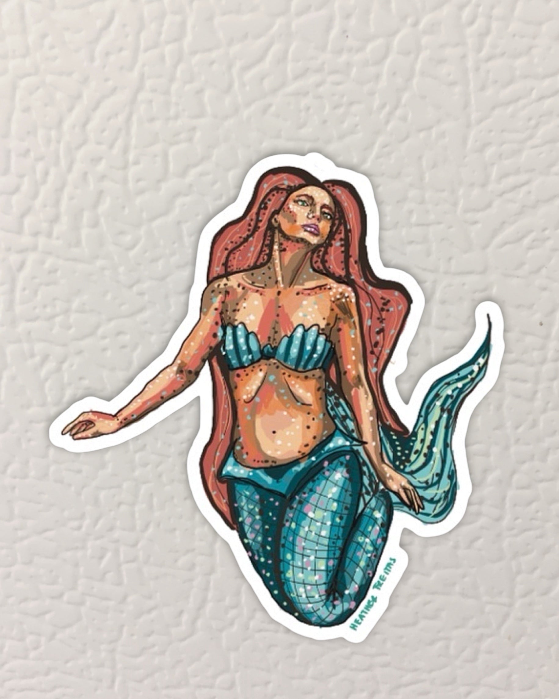 Mermaid Magnet ( Die-Cut )