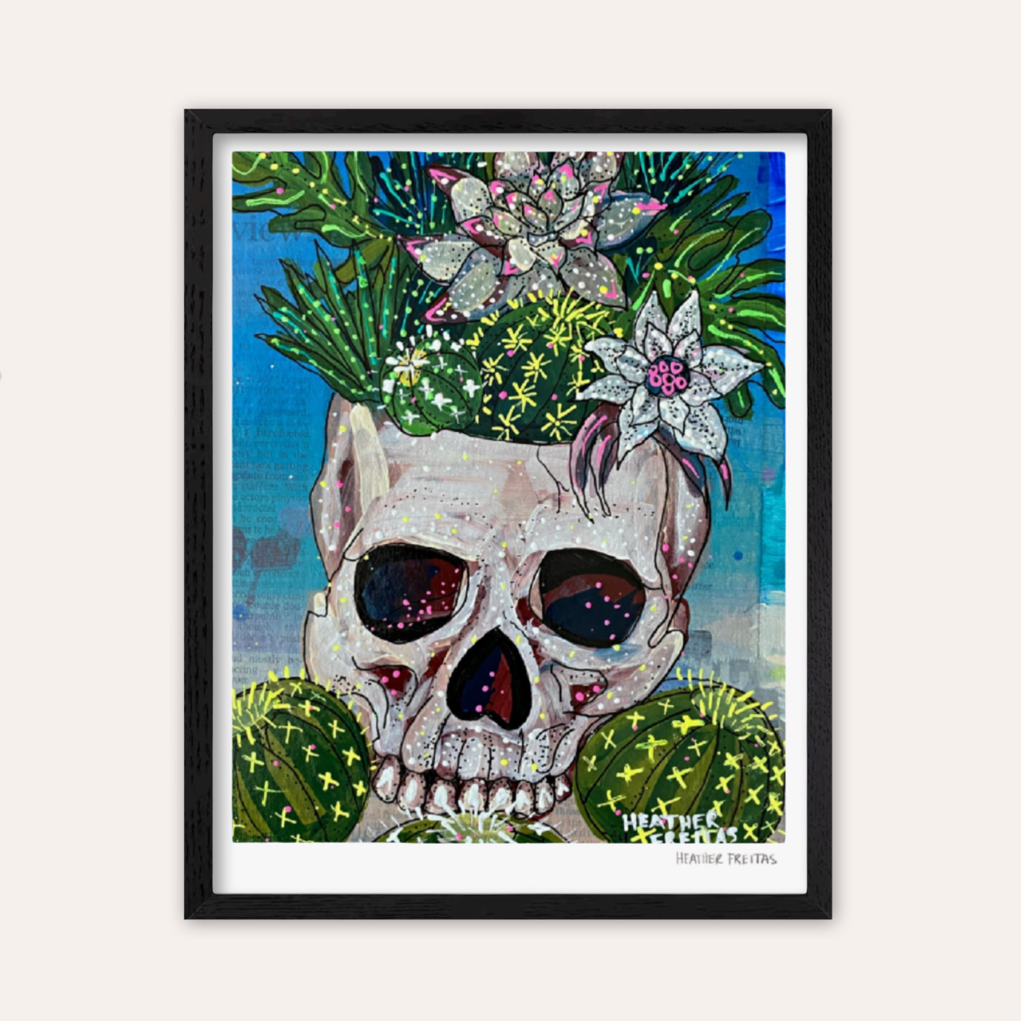 Desert Bloom Fine Art Print