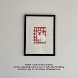 Birman Cat Fine Art Greeting Card