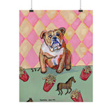 Bulldog Fine Art Paper Print