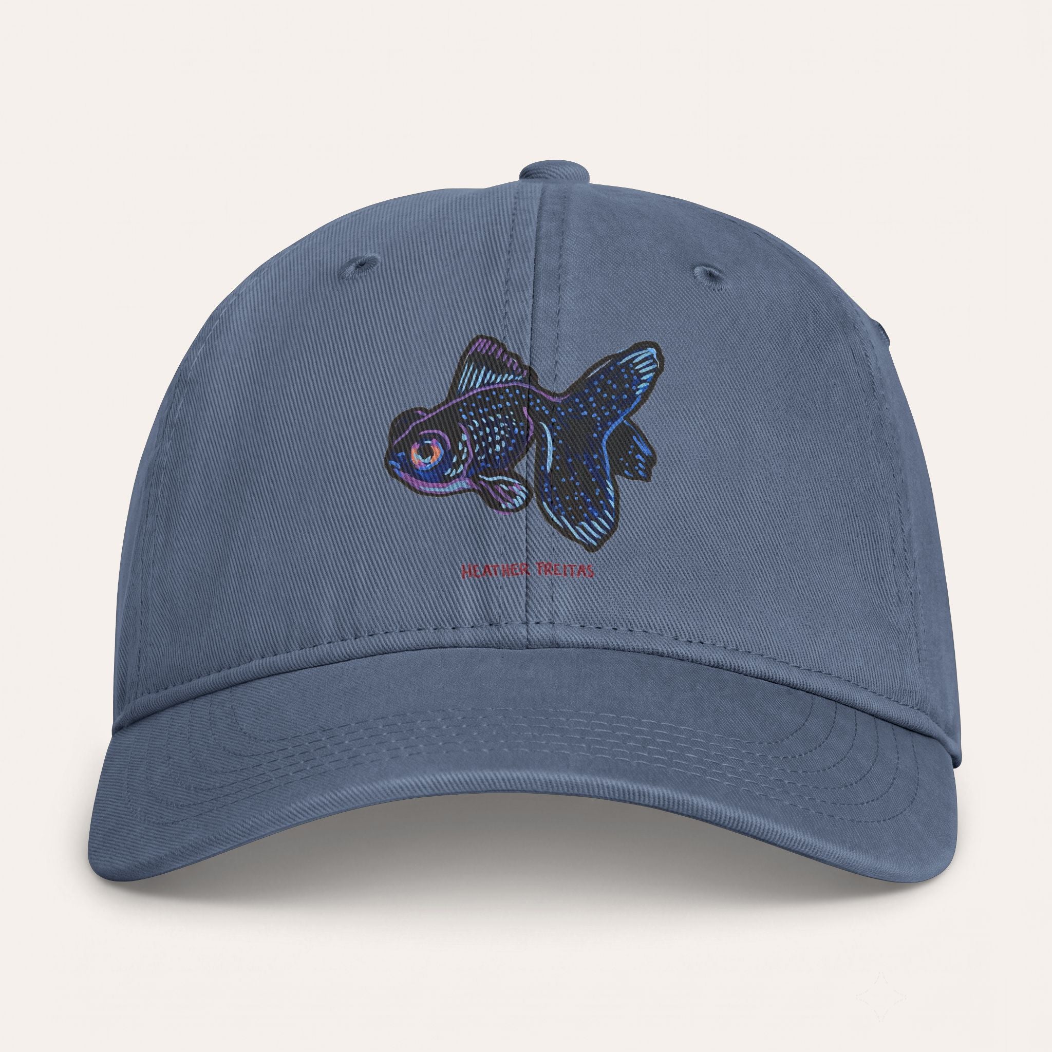 Black Moor Washed Cotton Cap
