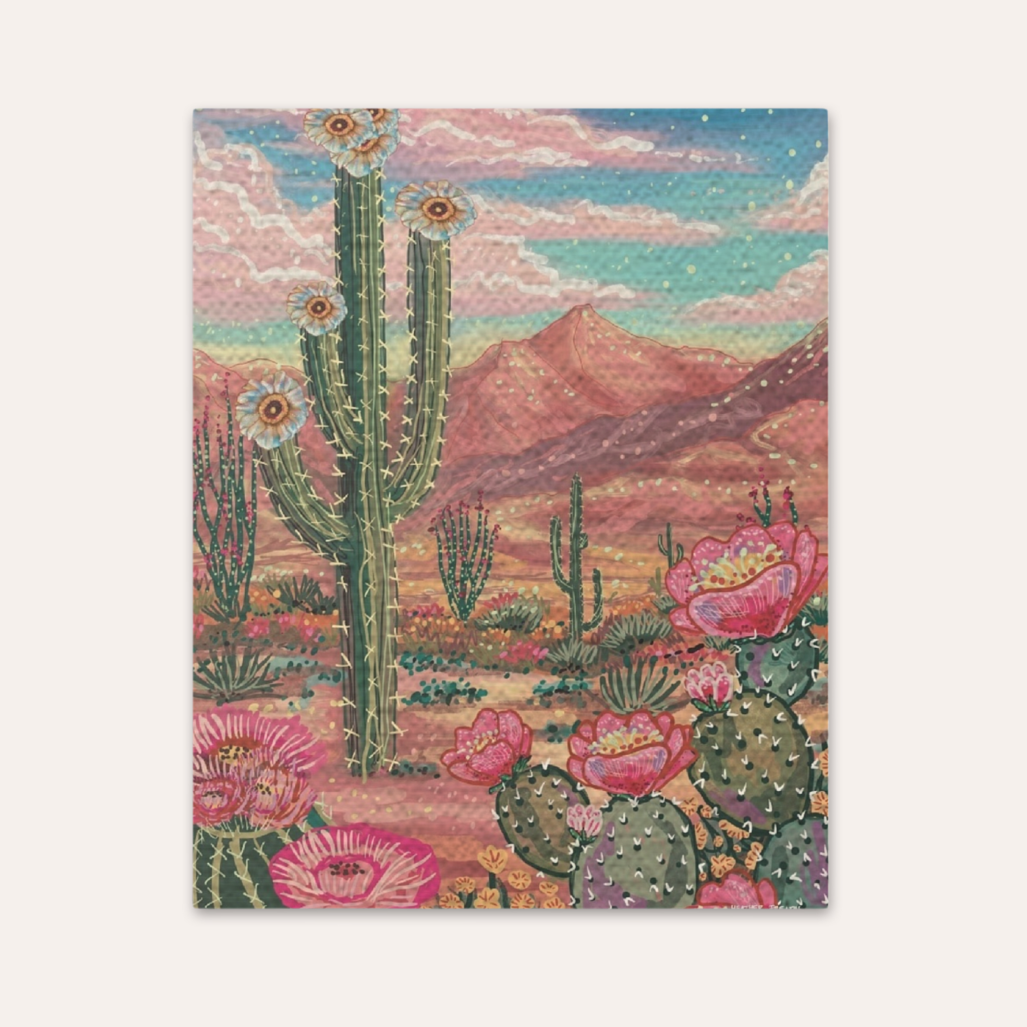 Desert Paradise Fine Art Print
