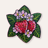 Strawberries Vinyl Sticker