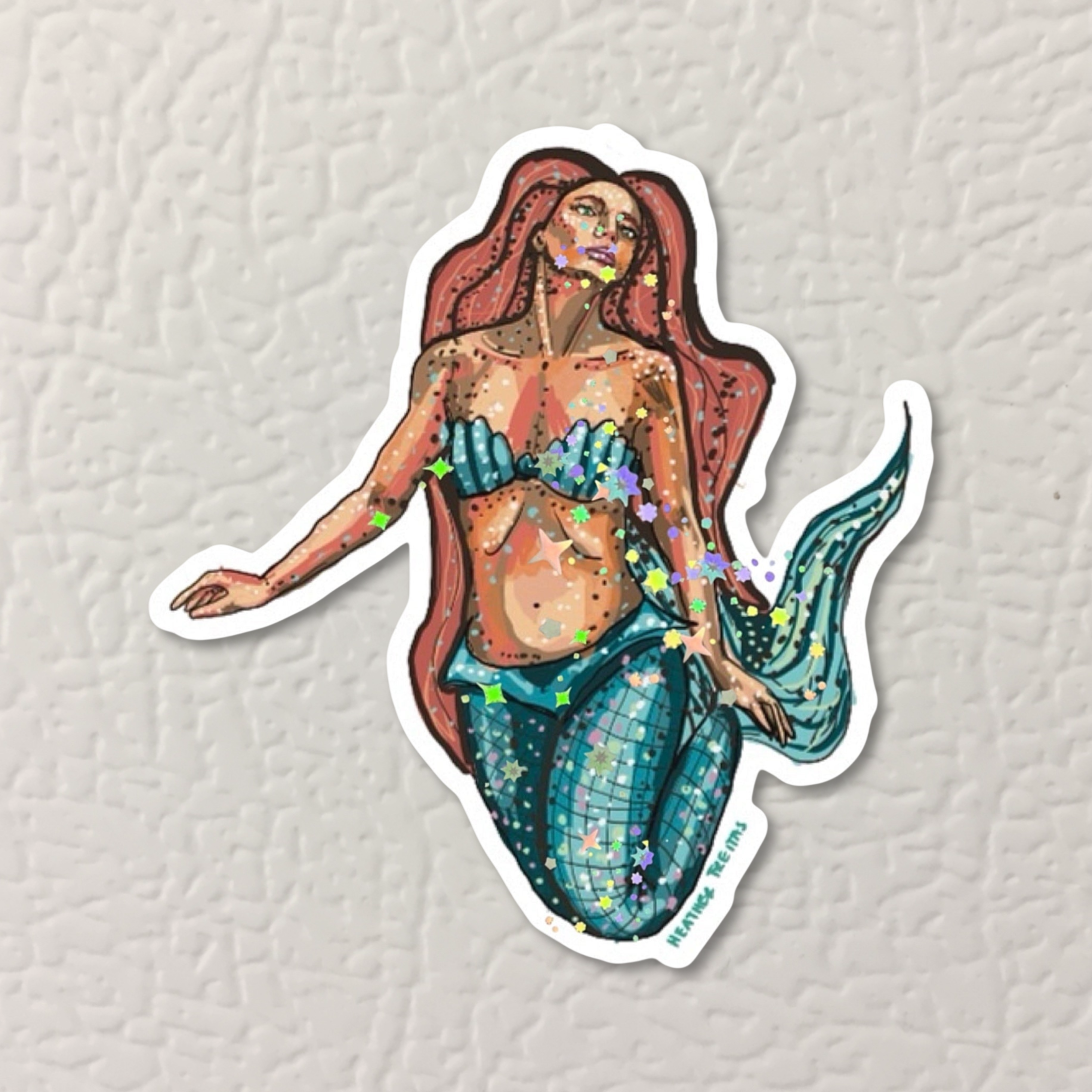 Mermaid Magnet ( Die-Cut )