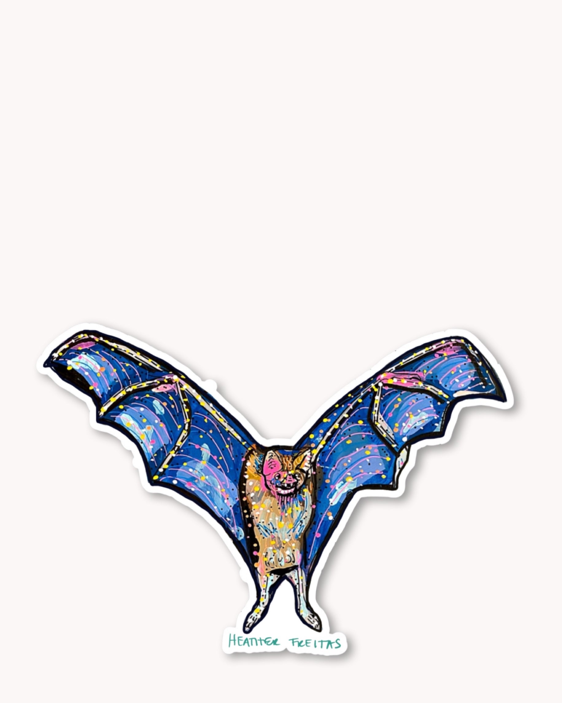 Vampire Bat Sticker