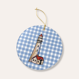 Lighthouse Ceramic Ornament