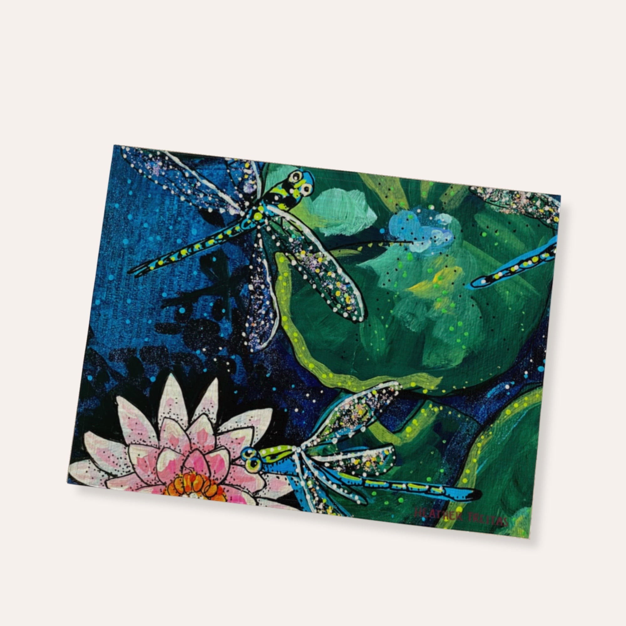 Dragonfly Lily Placemat