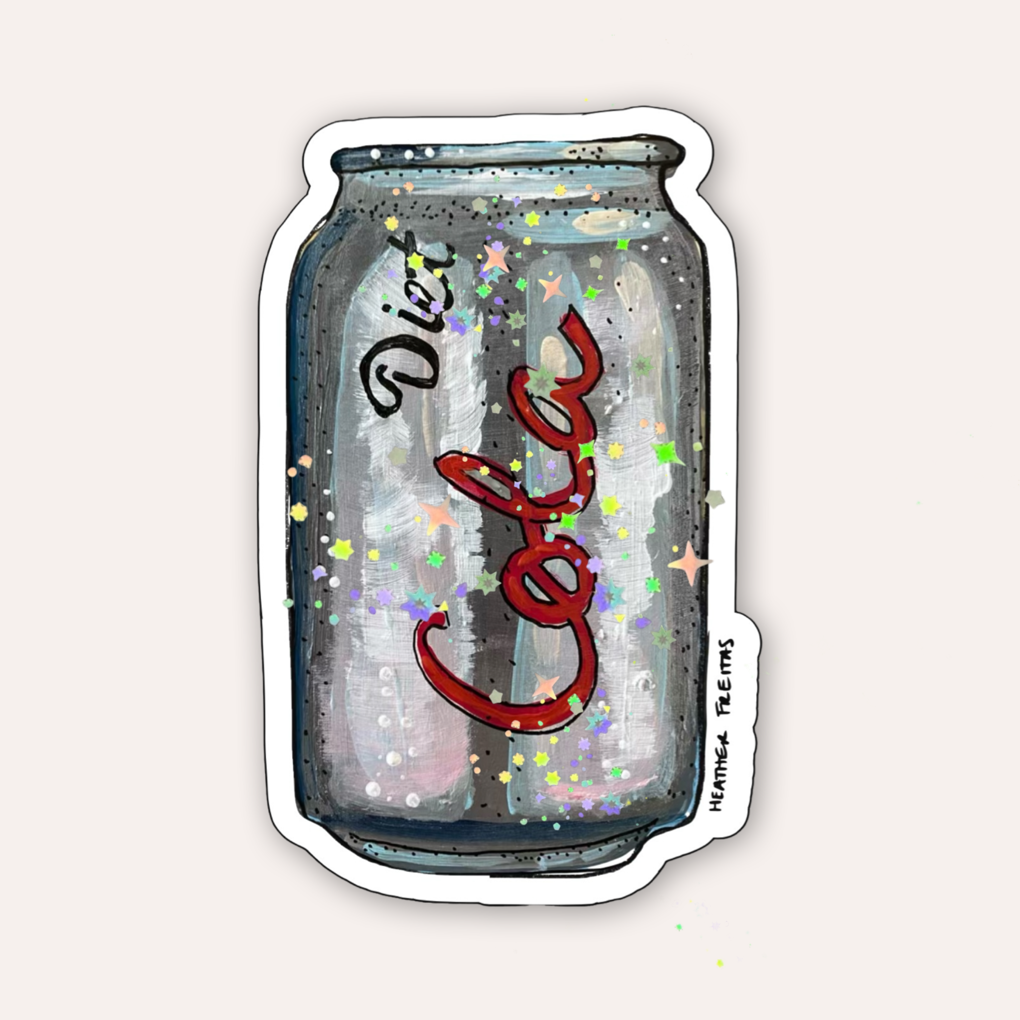 Diet Cola Sticker