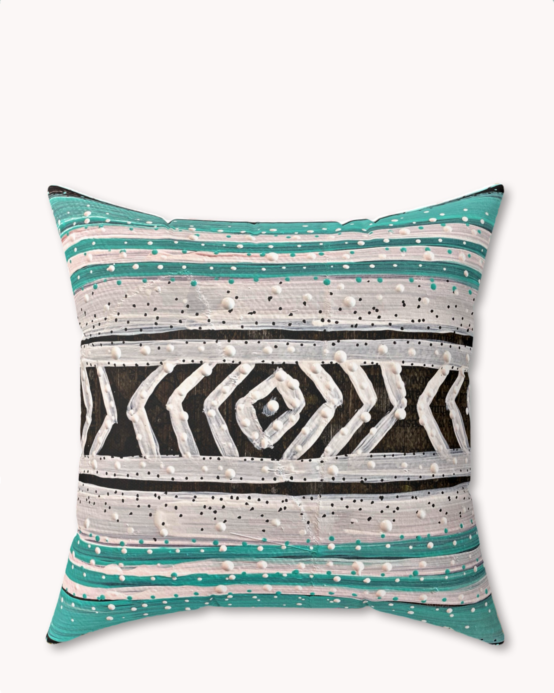 Palo Verde Decorative Faux Suede Throw Pillow