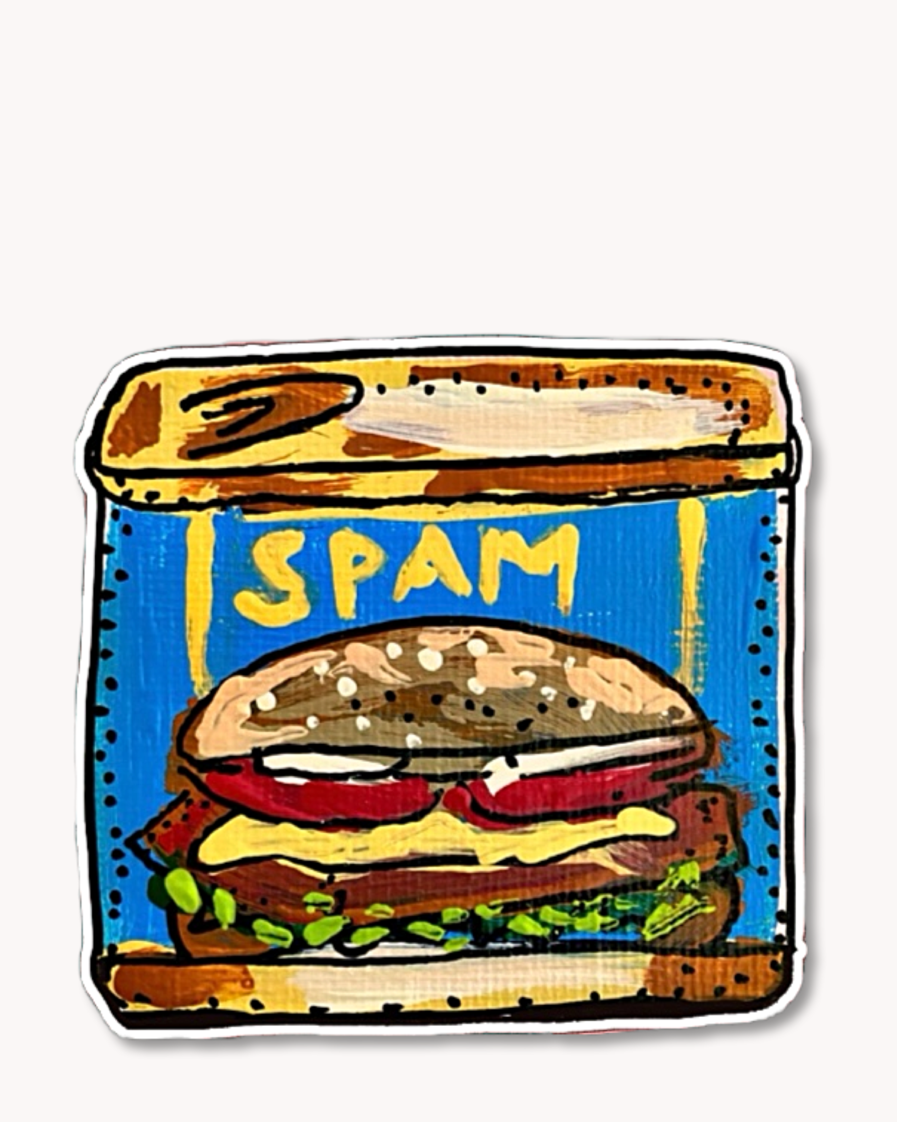 Spam Sticker