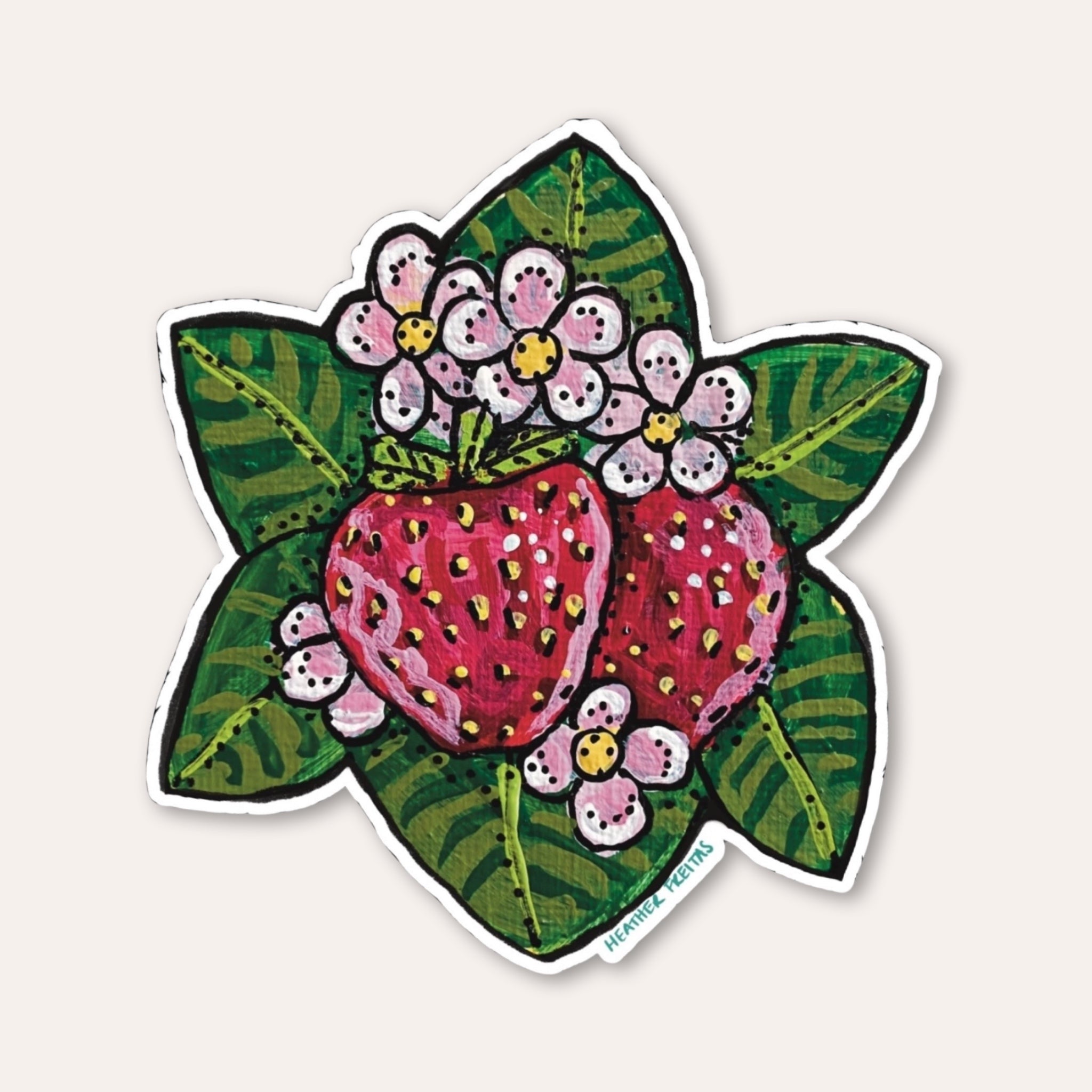 Strawberry Sticker