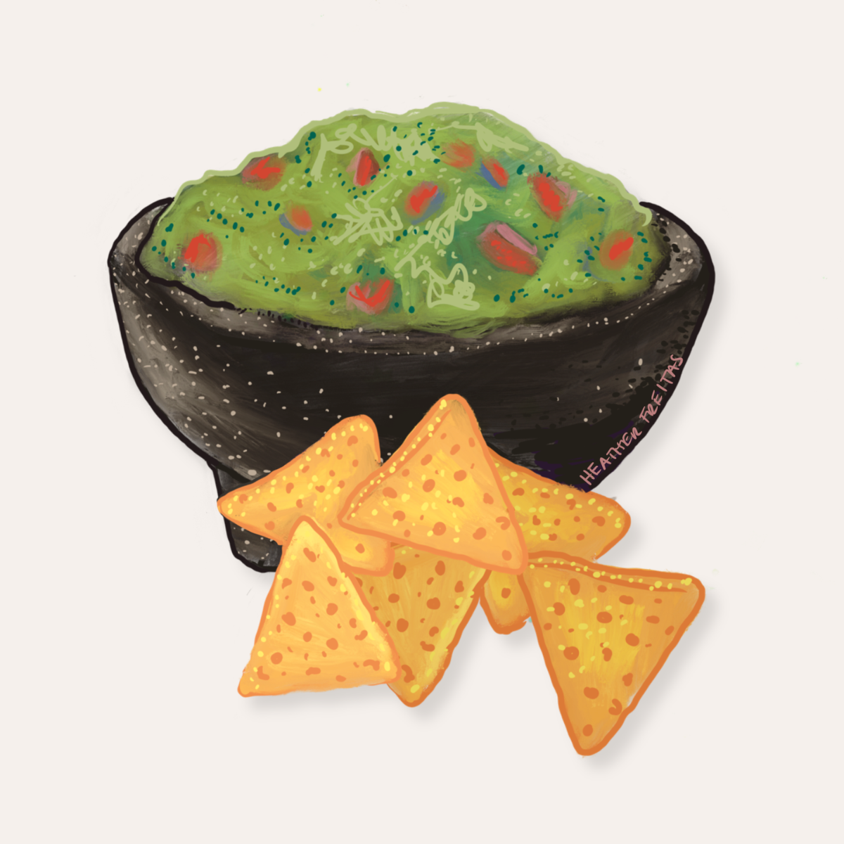 Guacamole Sticker