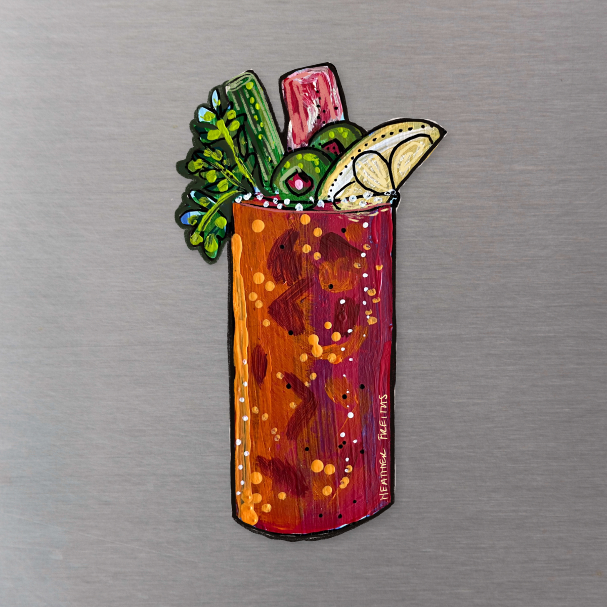 Bloody Mary Magnet ( Die-Cut )