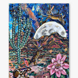 Over The Moon ( Original Painting )
