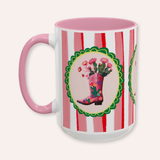 Cowgirl Boot Coffee Mug 15oz
