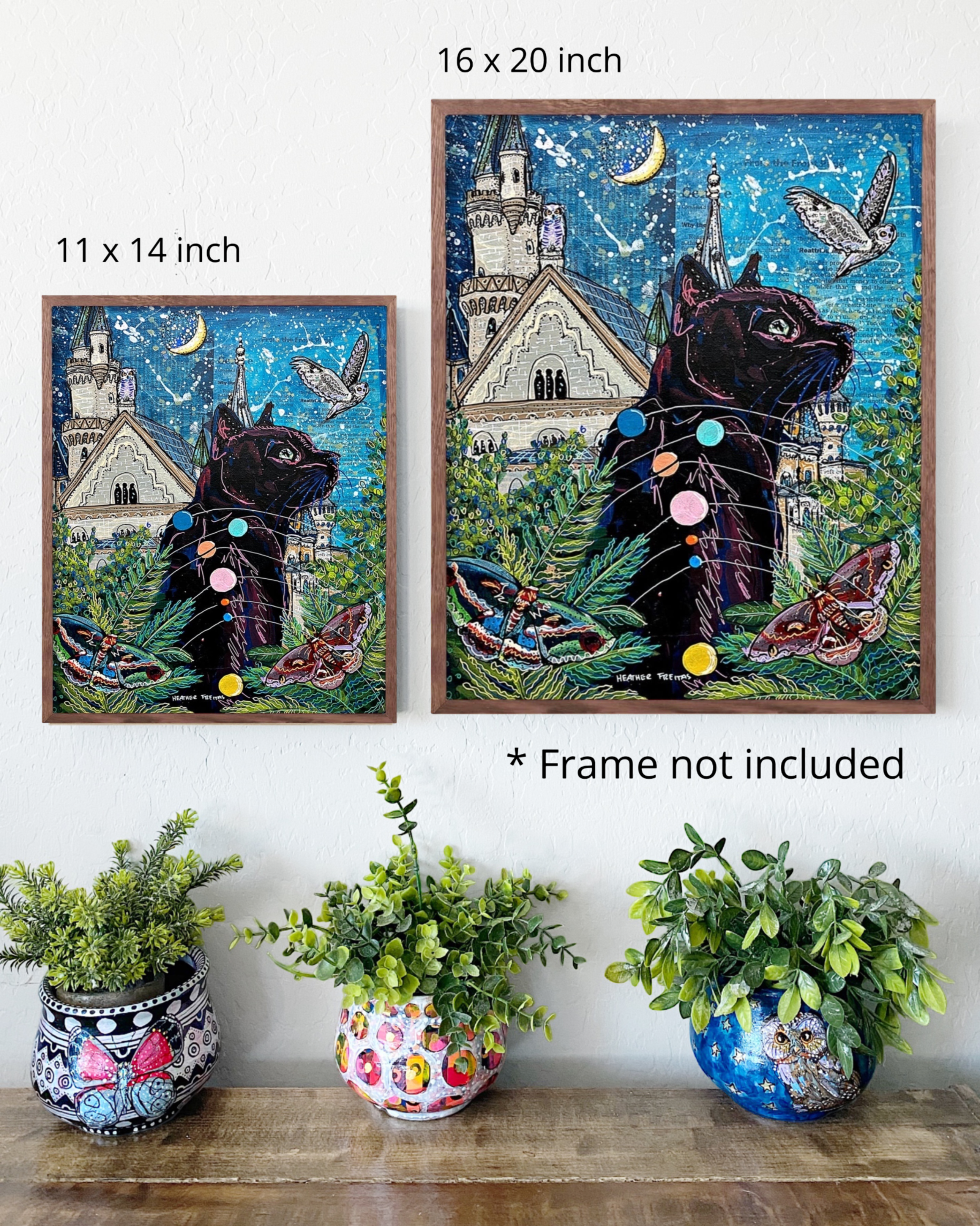 Jupiter Black Cat - Limited Edition Print