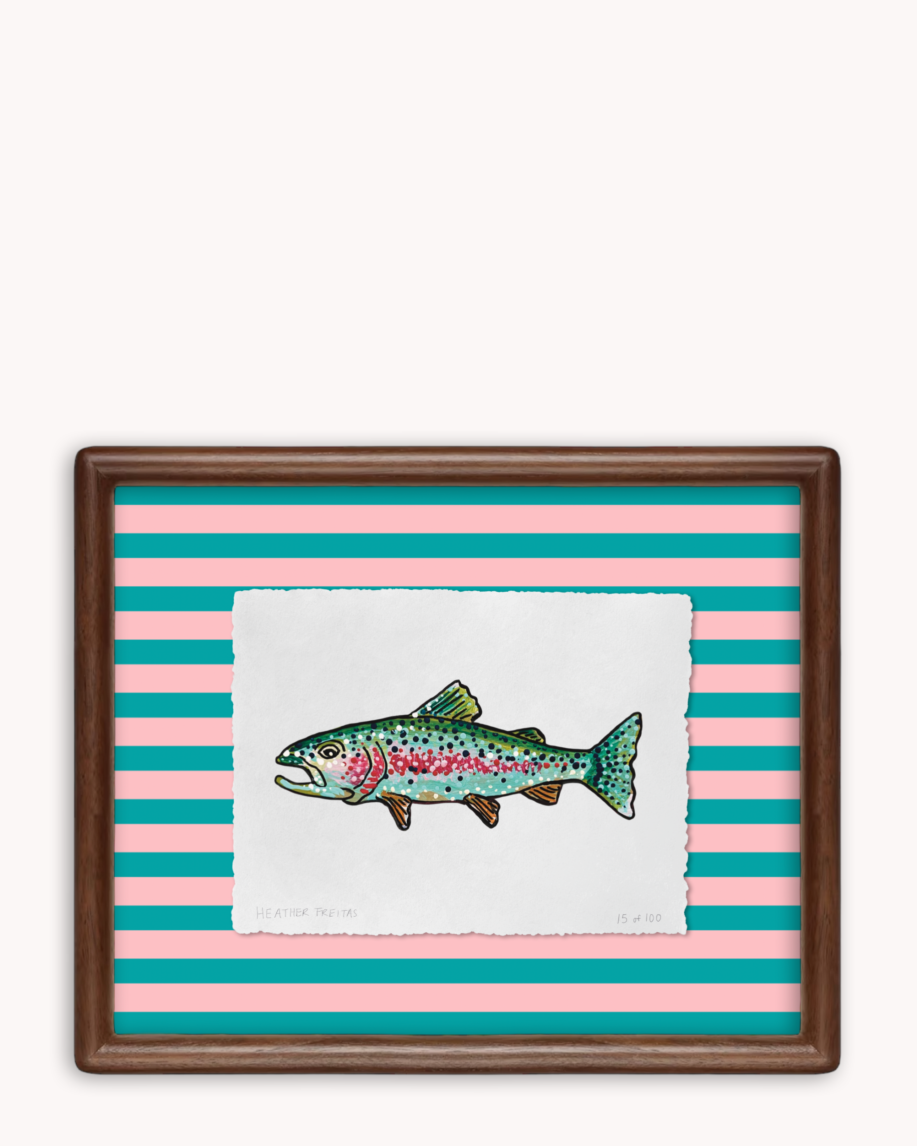 Trout Limited Edition Framed Print