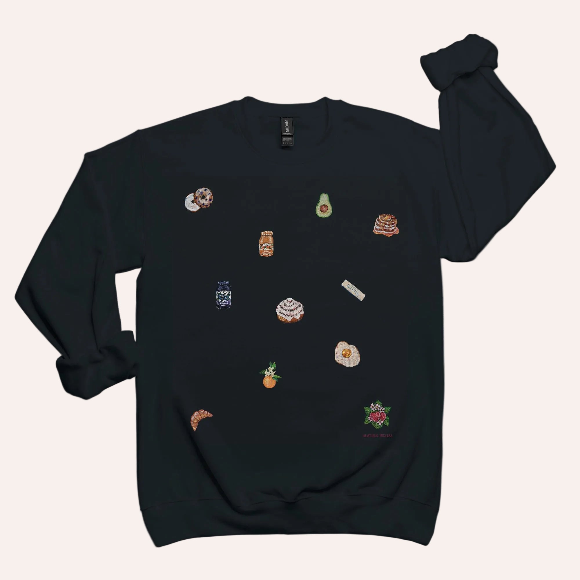 Breakfast Unisex Crew Neck Sweatshirt